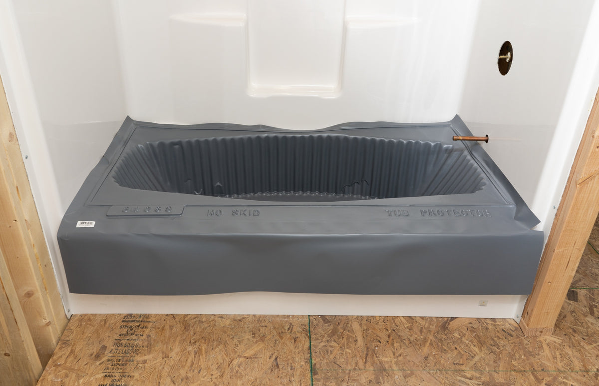 Bath Tub Protector - Black - for Use with 14" Tub