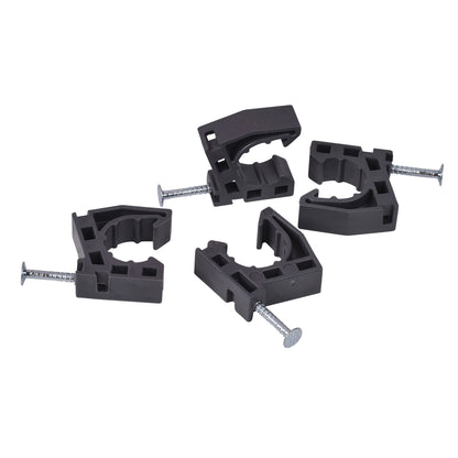 Stand-Off Half Pipe Clamp with Nail - 1/2" Pipe