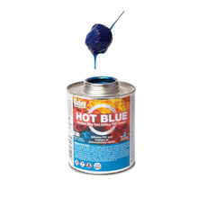 Oatey® 3446S Fast Set Low VOC Medium Body Hot Blue PVC Cement, 16 oz Container, Blue, For Use With Up to 6 in Dia PVC Pipe and Fittings