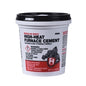 Hercules® 35504 High Heat Furnace Cement, 1 pt Bucket, Paste Form, Tan, 1.95