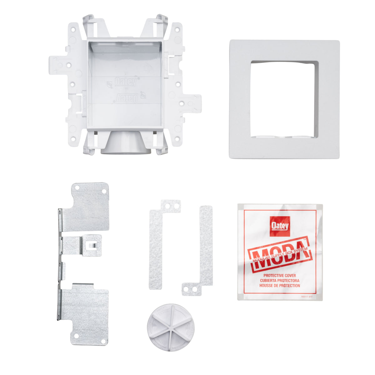 Moda Fire-Rated Plain Box with Interlocking Flanges - PVC