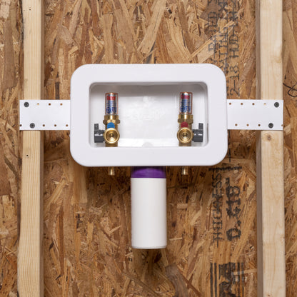 Centro Ii Outlet Box - PVC - PEX Connection
