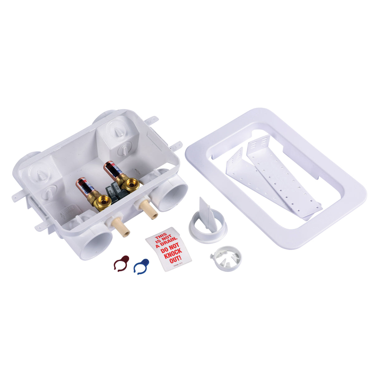 2X4 38267 Outlet Box with Hammer - PVC