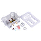 2X4 38206 Outlet Box with Hammer - PVC