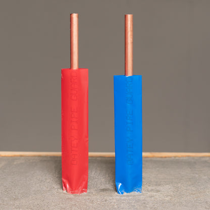 1" Pipe Guard - Polyethylene - Blue