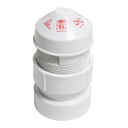 1-1/2 to 2" Air Admittance Valve - 20 Dfu - PVC