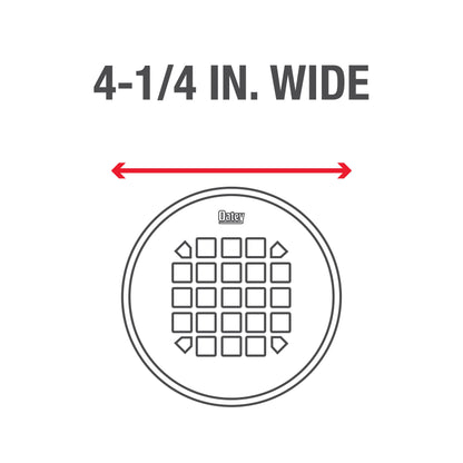 130 Round Strainer - Stainless Steel - Matte Black