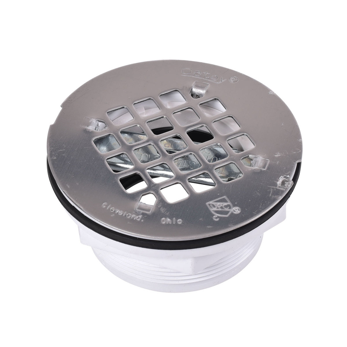 101 Shower Drain with Stainless Steel Strainer - 2"