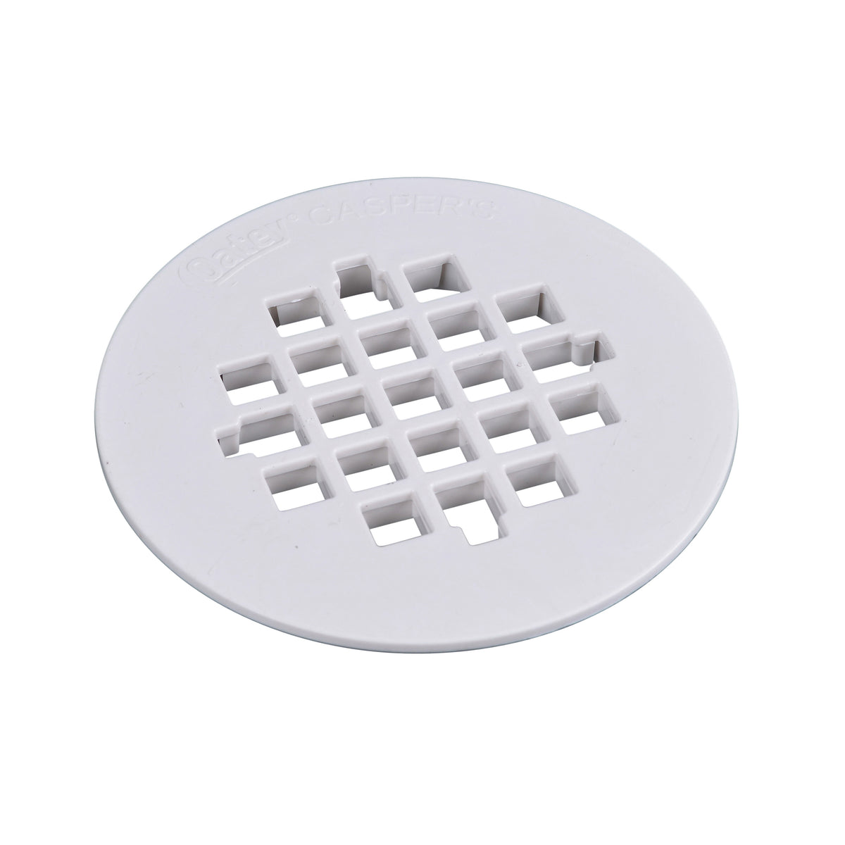Round Snap-Tite Strainer - White - 4-1/4"