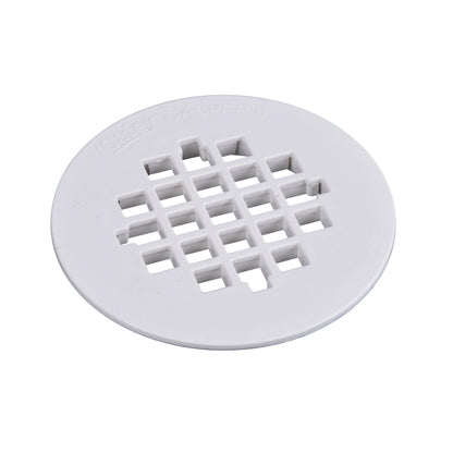Round Snap-Tite Strainer - White - 4-1/4"