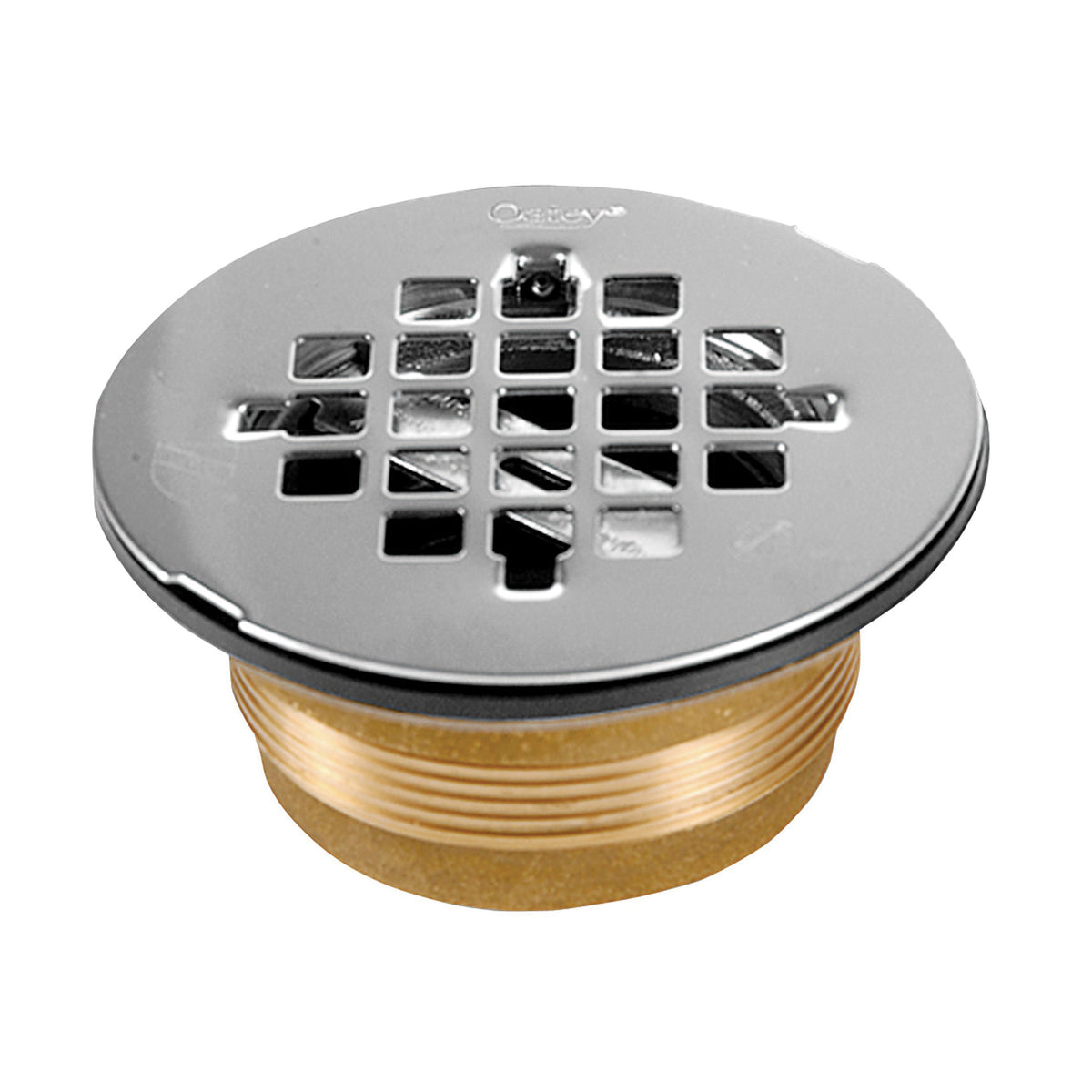 140 Round No-Caulk Shower Drain - 2" - Push-On Connection
