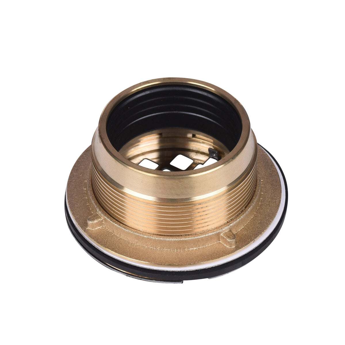 140 Round No-Caulk Shower Drain - 2" - Push-On Connection
