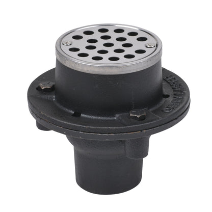 151 Two Part Shower Drain - 2" - No-Hub Connection