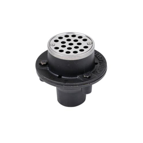 151 Two Part Shower Drain - 2" - No-Hub Connection