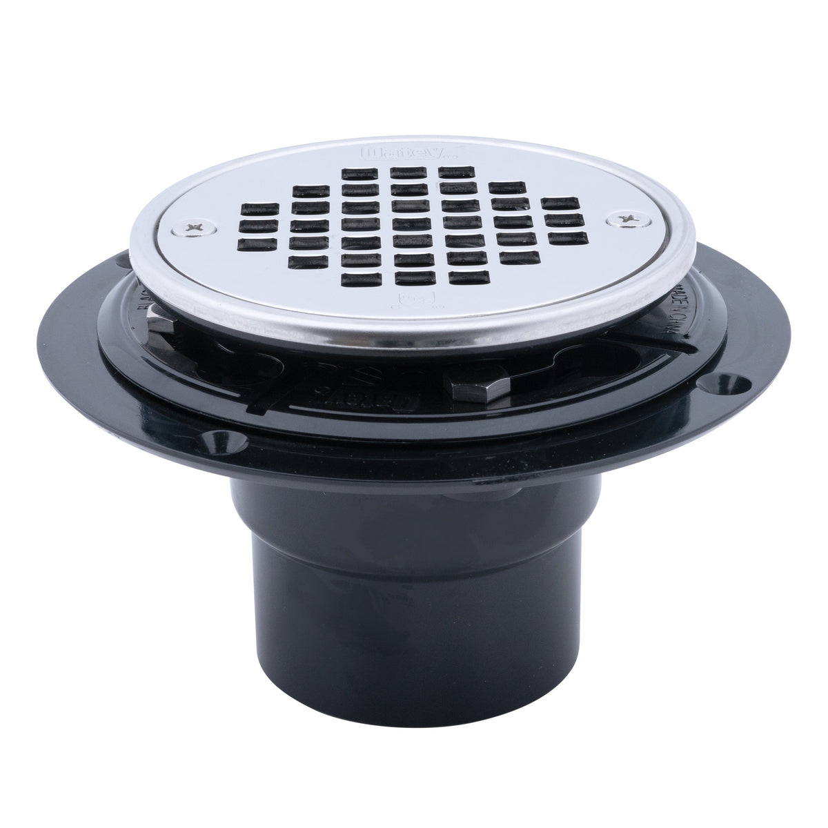130 Series Low Profile Testable Shower Pan Drain - ABS Drain