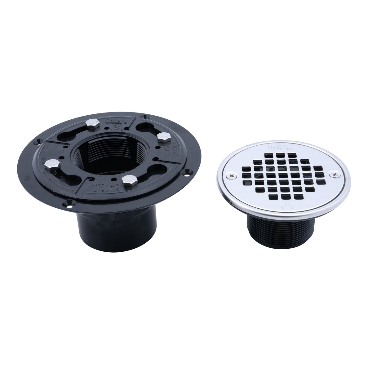 130 Series Low Profile Testable Shower Pan Drain - ABS Drain