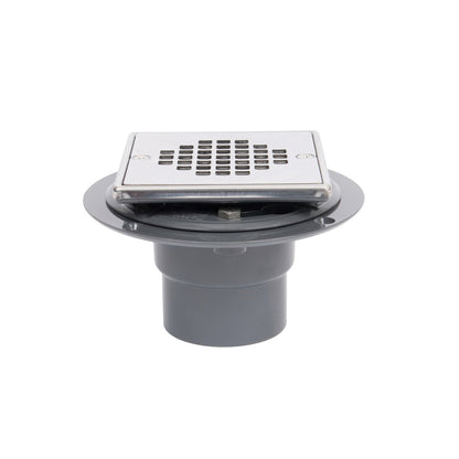 130 Series Low Profile Testable Shower Pan Drain - 2 or 3"