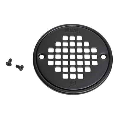 130 Round Strainer - Stainless Steel - Matte Black