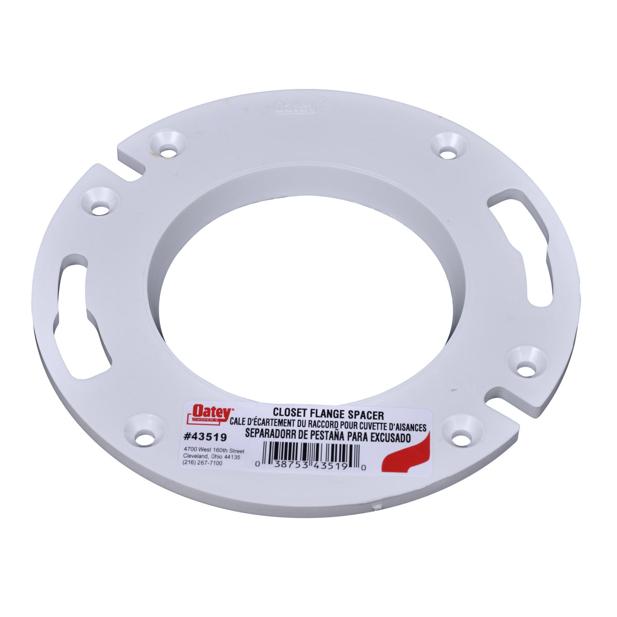 Closet Flange Spacer - PVC