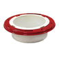 Oatey® 43521 Level Fit Closet Flange With Metal Ring, 4.94 in ID x 7.02 in OD, 4 in Pipe, PVC, Domestic