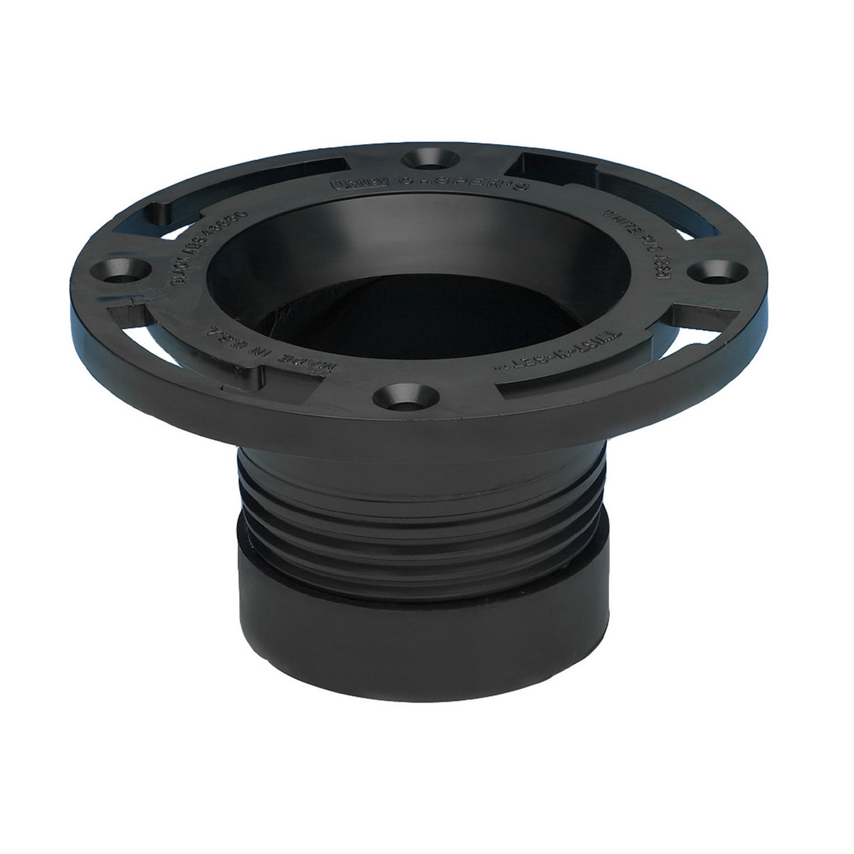 4" TWIST-N-SET ABS FLANGE