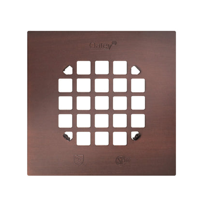 Square Snap-Tite Strainer - Stainless Steel - 4-1/4"