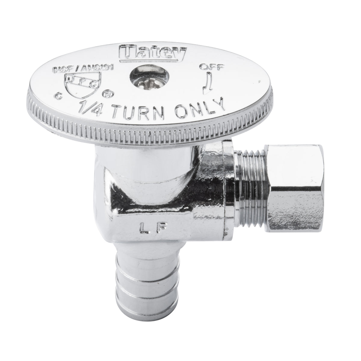 Quarter Turn Angle Stop Valve - 3/8" - 1/2