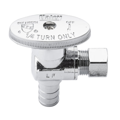 Quarter Turn Angle Stop Valve - 3/8" - 1/2