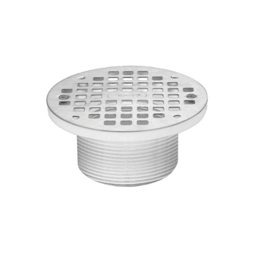 Round Adjustable Barrel with Nickel Grate and Ring - 5"