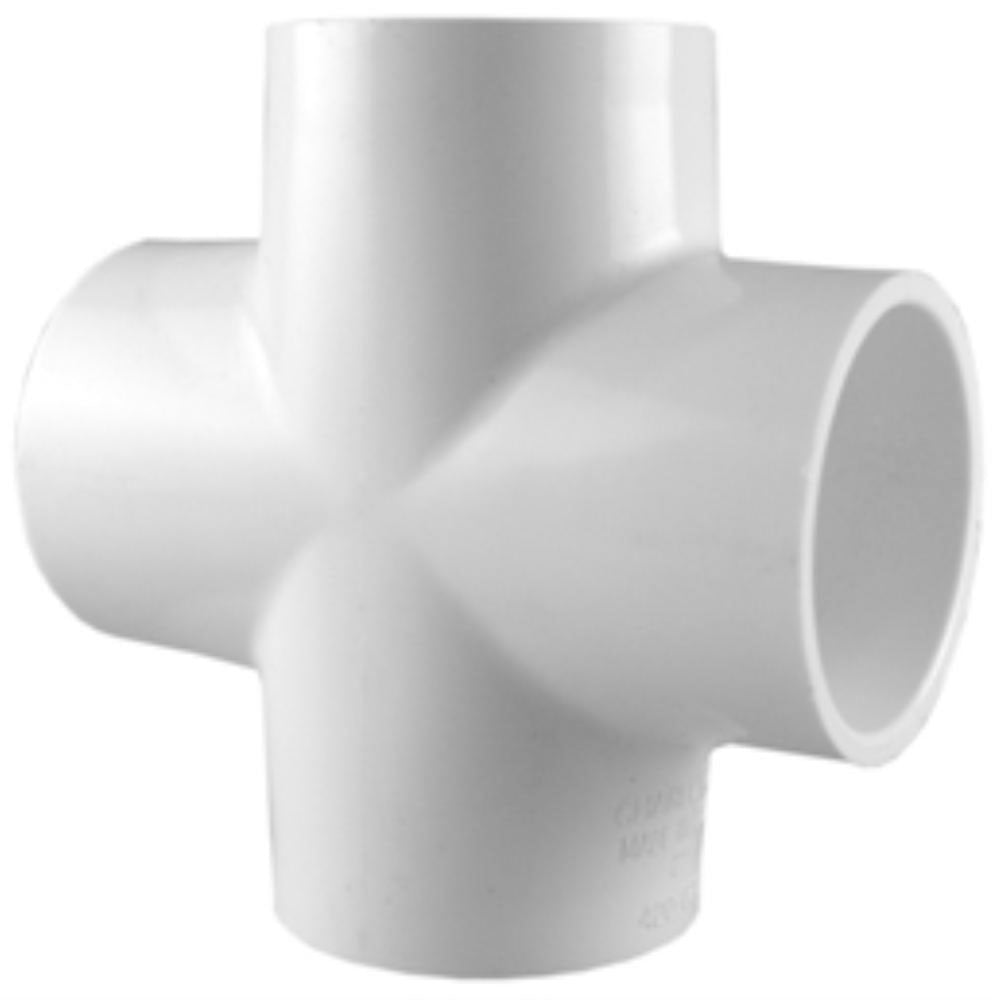 4 PVC SEWER CROSS