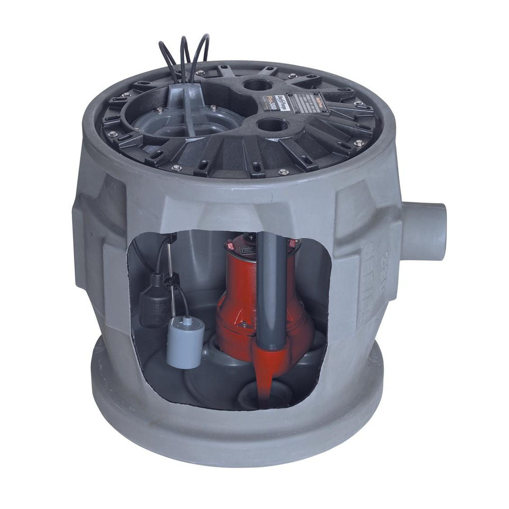 1/2 HP SIMPLEX SEWAGE SYSTEMS