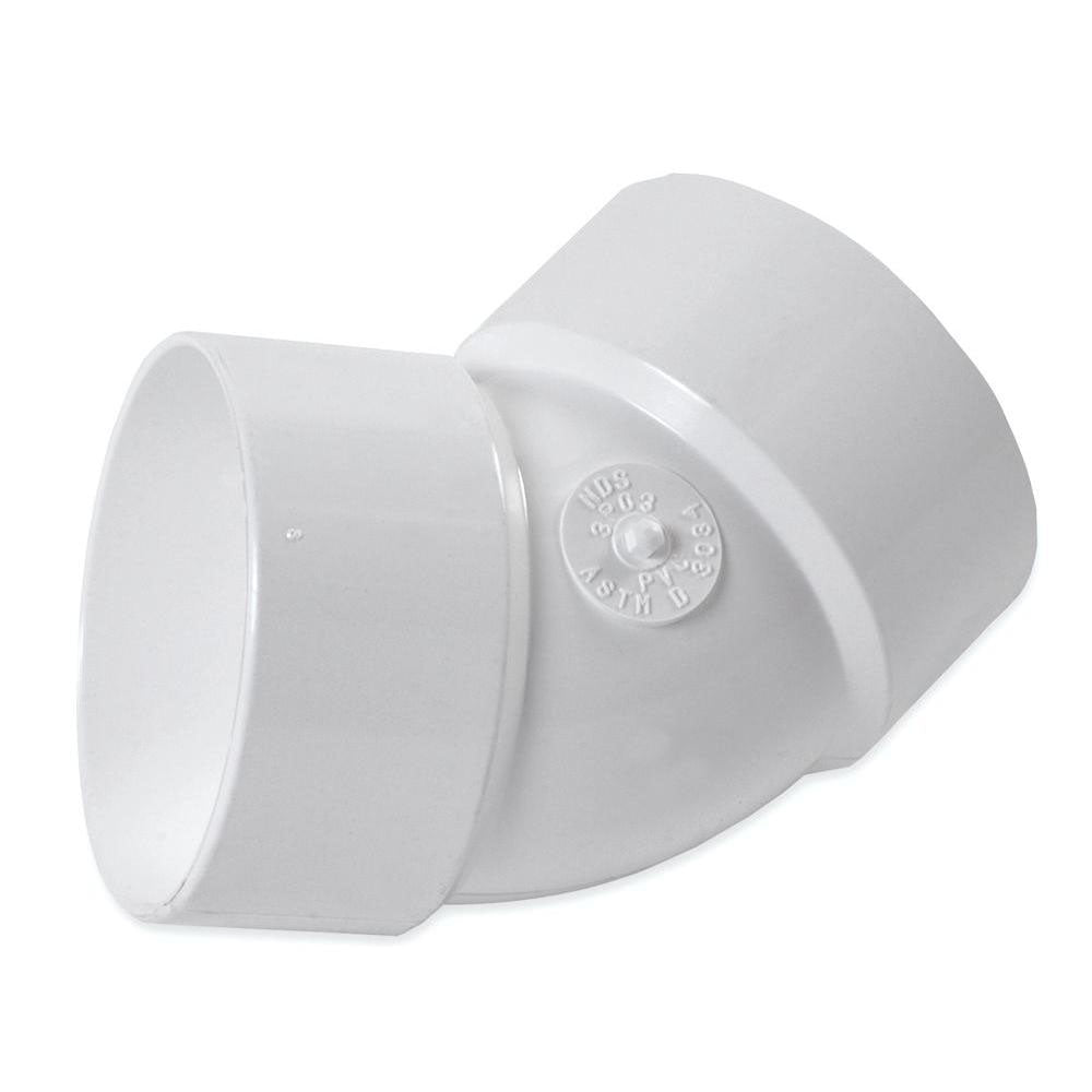6 PVC SEWER 45 EL