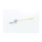 PASCO 1041 Economy Toilet Tank Trip Lever, 8 in L Arm, Plastic Lock Nut, Plastic Spud, Polished Chrome