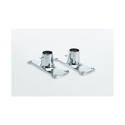 Jumbo Shower Rod Flange - Die Cast