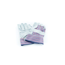 PASCO 1290 Stallion General Purpose Gloves, L, Split Leather Palm, Cotton Fabric, Clute Cut