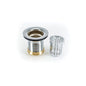 1361-Brushed Nickel Junior Basket Strainer - Stainless Steel