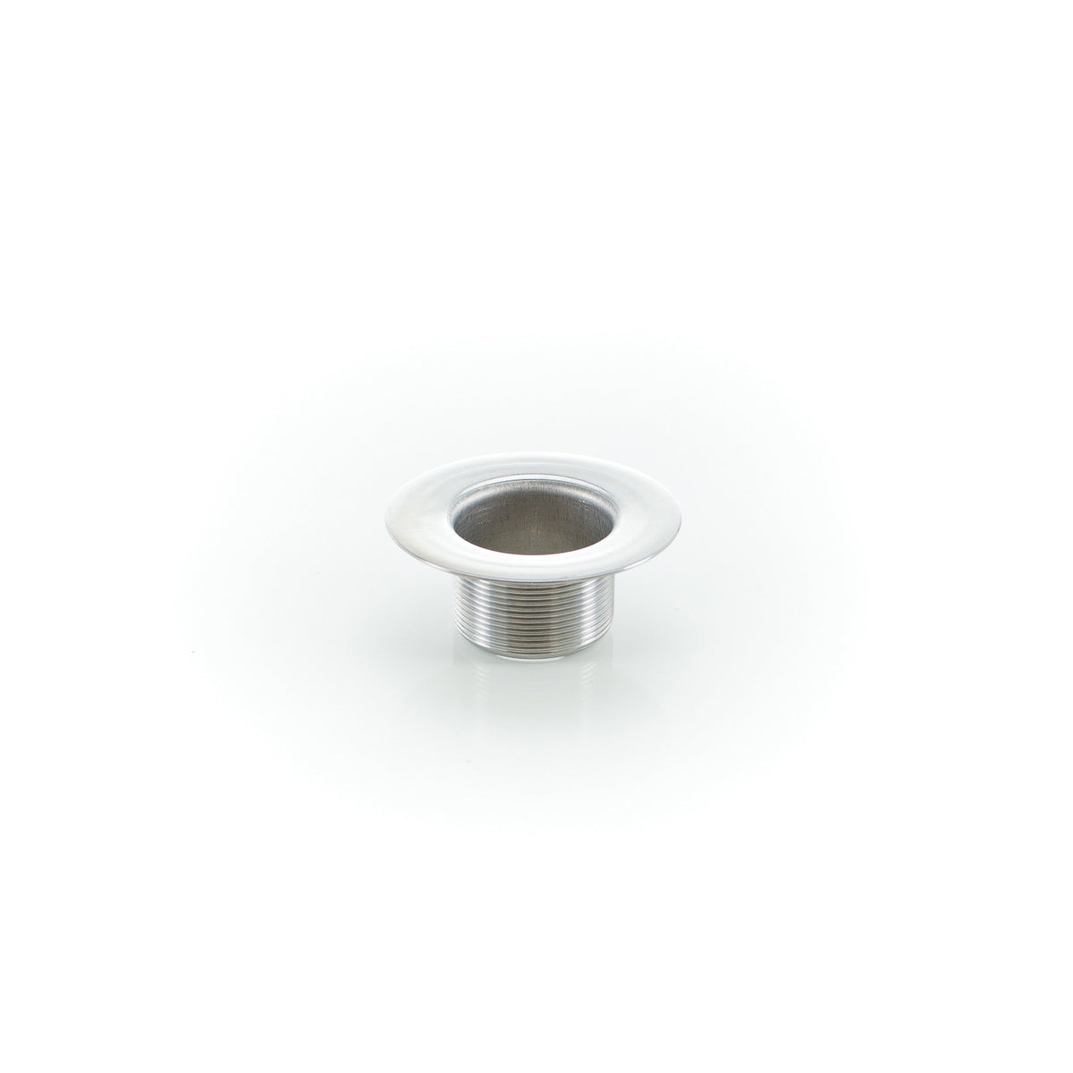 Tub Drain Body with Cross - 1374-PAS