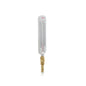 Dual Scale Straight Thermometer, 40 to 280 deg F, 10-3/4 in