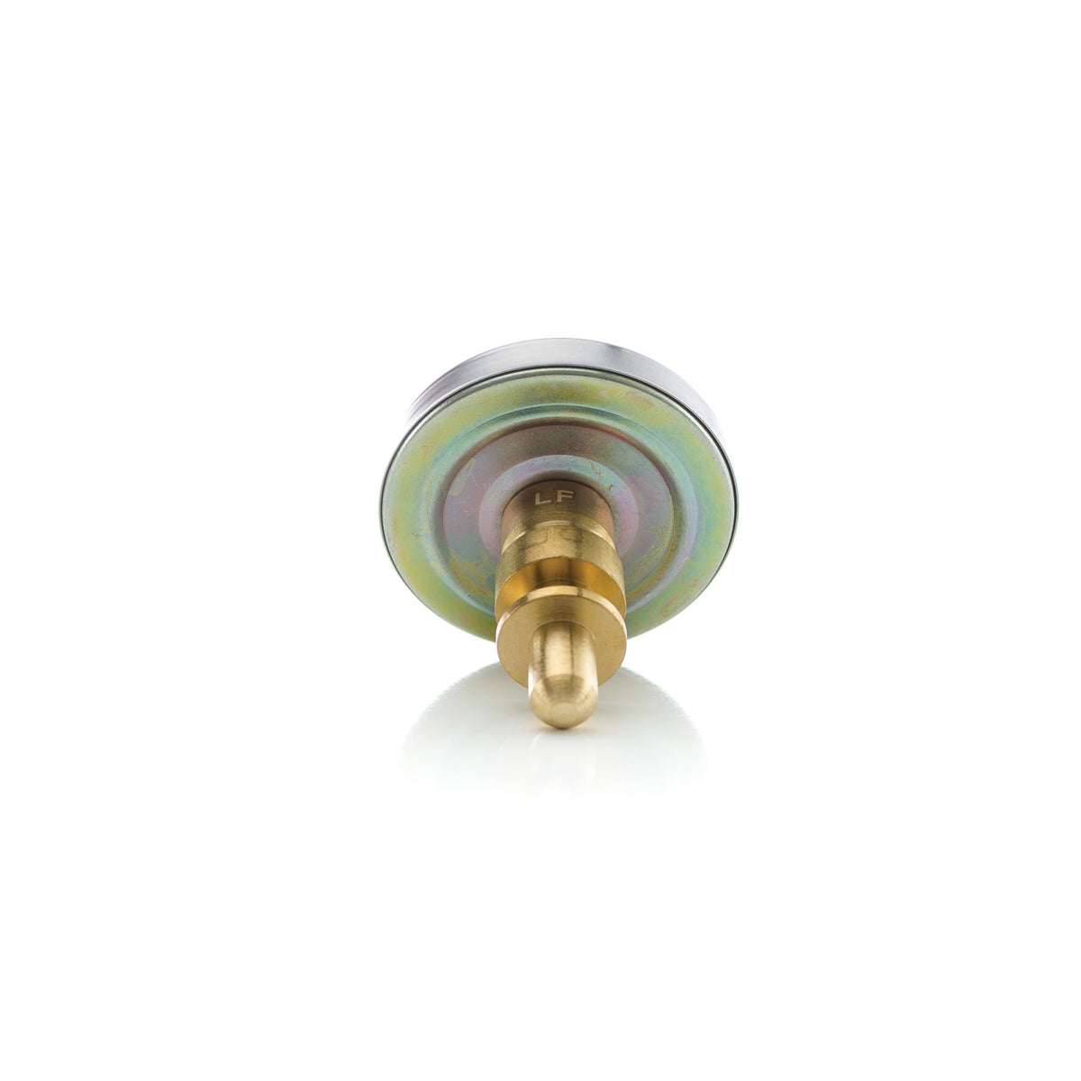 PASCO 1450 Economical Dial Thermometer, 2-1/2 in Dial, 3/4 in Solder Connection, 40 to 250 deg F