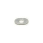 Oval Closet Bolt Washer - Heavy Stainless Steel