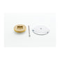 Square Countersunk Cleanout Plug - 2-1/2" Cleanout