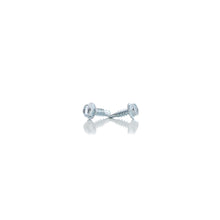 PASCO 1830 Self-Drilling Screw, #8, 1/2 in OAL, Slotted Hex Head