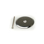 x 4" Bolt - 4" Cover - 22 Ga Stainless Steel