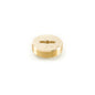 Countersunk Slot Tapped Cleanout Plug - 2" - Brass