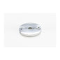 PASCO Sure Grip 2820 Economy Floor and Ceiling Plate Without Springs, 3/8 in CWT Thread, Steel, Polished Chrome