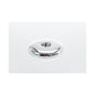 PASCO 2873 Split-One Floor and Ceiling Plate, 1/2 in CWT Thread, Plastic, Polished Chrome
