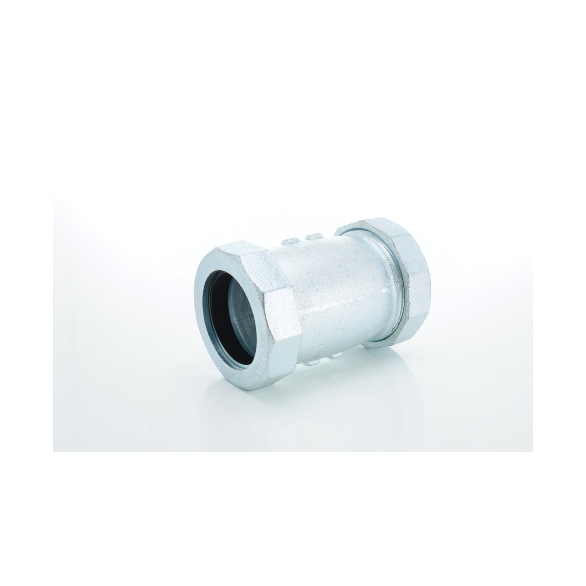 2" Long Compression Coupling - Steel