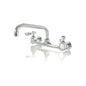 Medium-Duty Faucet - 8" Center - Wall Mount
