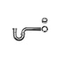 PASCO 34102 P-Trap With Less Cleanout, 1-1/2 x 1-1/4 in, Choked Inlet