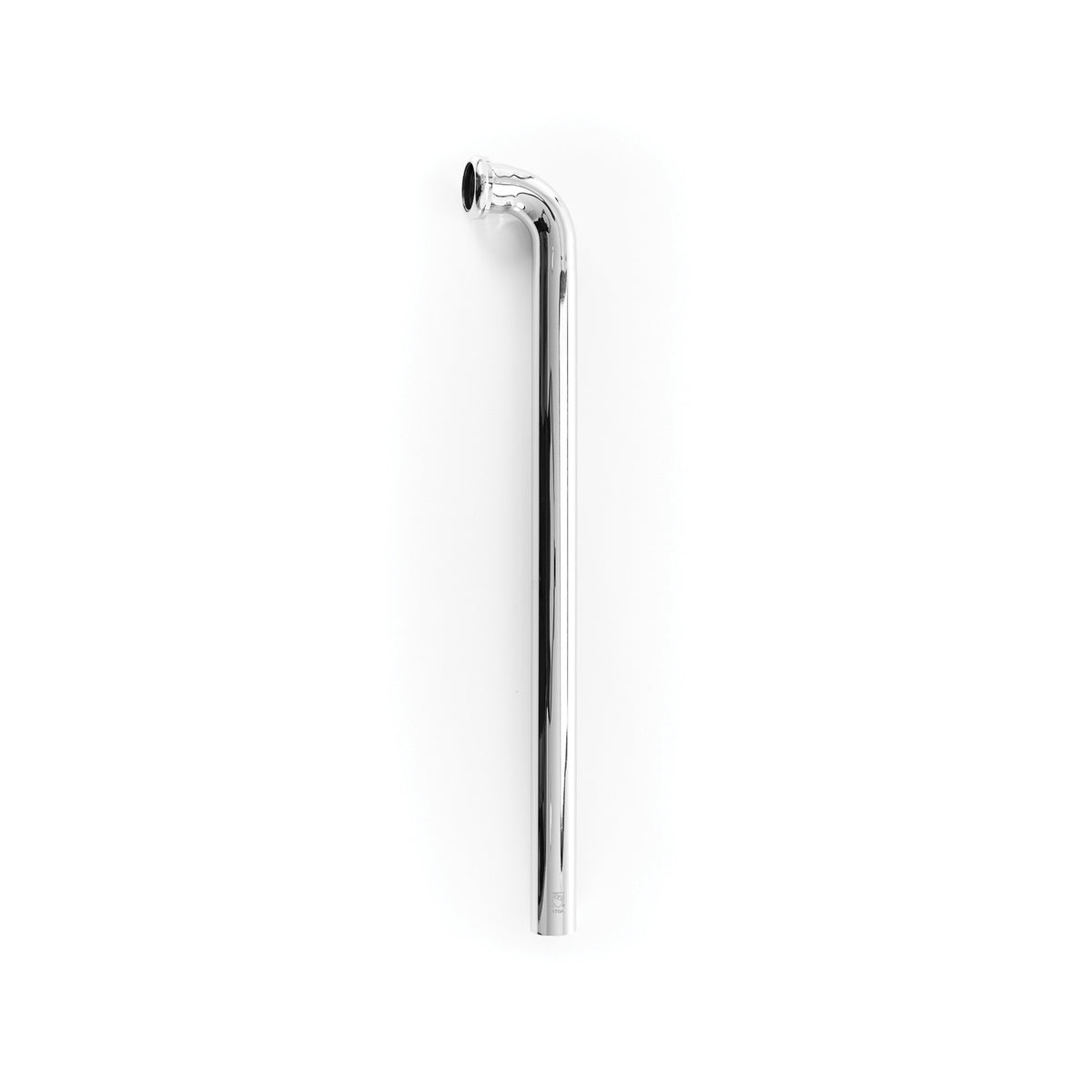 PASCO 34212 Waste Arm With Chrome Plated Die Cast Nuts, 1-1/2 in OD x 24 in L, Slip Joint Connection, 20 ga Brass